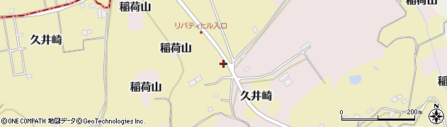 千葉県成田市久井崎152周辺の地図