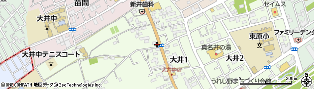 埼玉県ふじみ野市大井1074-4周辺の地図
