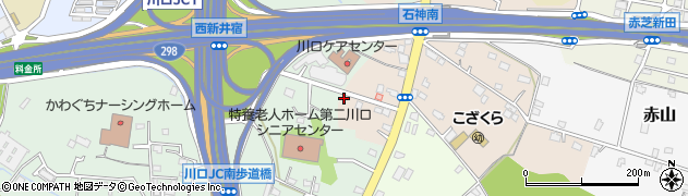 埼玉県川口市石神2周辺の地図