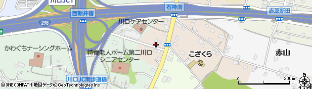 埼玉県川口市石神10周辺の地図