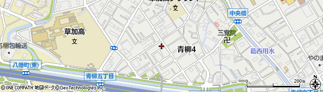 青柳第5公園周辺の地図