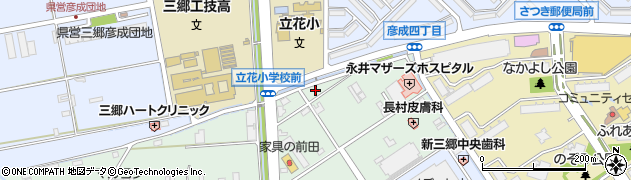 埼玉県三郷市上彦名571周辺の地図