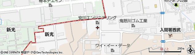 埼玉県入間市新光142周辺の地図