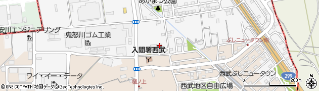 埼玉県入間市新光244周辺の地図