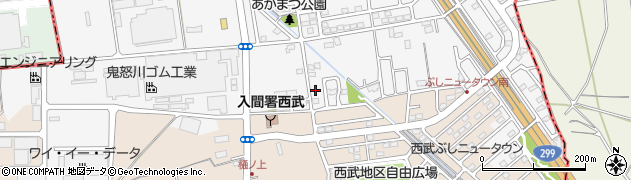 埼玉県入間市新光290周辺の地図