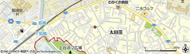 埼玉県さいたま市南区太田窪2122周辺の地図