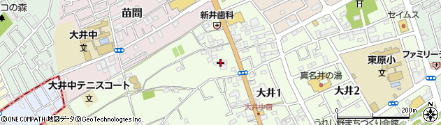 埼玉県ふじみ野市大井1076-2周辺の地図