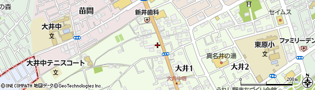 埼玉県ふじみ野市大井1076-1周辺の地図