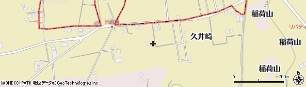 千葉県成田市久井崎402周辺の地図