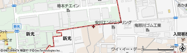 埼玉県入間市野田1808周辺の地図
