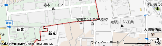埼玉県入間市新光139周辺の地図