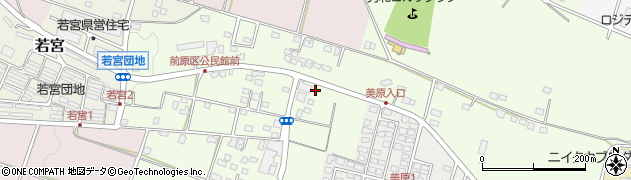 長野県伊那市前原周辺の地図