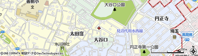 埼玉県さいたま市南区太田窪2633周辺の地図