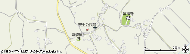 千葉県成田市奈土677周辺の地図