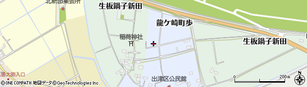 千葉県栄町（印旛郡）龍ケ崎町歩周辺の地図
