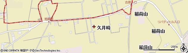 千葉県成田市久井崎396周辺の地図