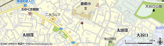 埼玉県さいたま市南区太田窪2579周辺の地図