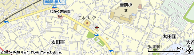 埼玉県さいたま市南区太田窪2339周辺の地図