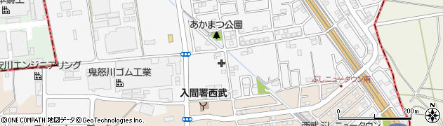 埼玉県入間市新光245周辺の地図