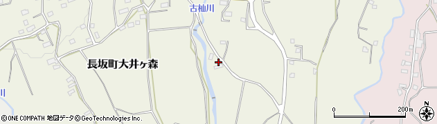 山梨県北杜市長坂町大井ヶ森141周辺の地図