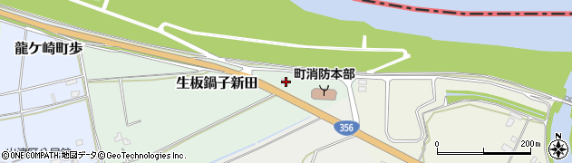 千葉県印旛郡栄町生板鍋子新田23周辺の地図