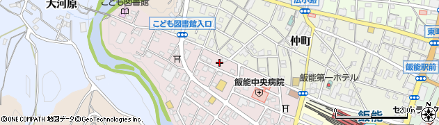 埼玉県飯能市稲荷町14周辺の地図