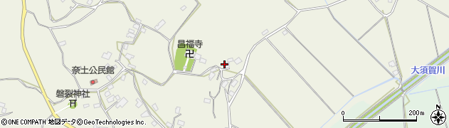 千葉県成田市奈土590周辺の地図