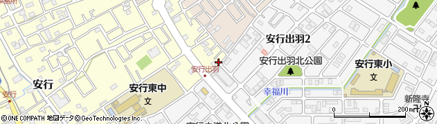 埼玉県川口市安行2周辺の地図