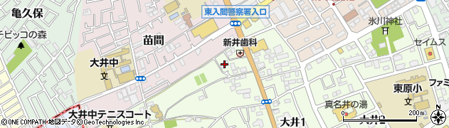 埼玉県ふじみ野市大井1084周辺の地図