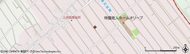埼玉県狭山市上赤坂周辺の地図