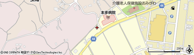 ヤクルト千葉県ヤクルト　販売小見川センター周辺の地図