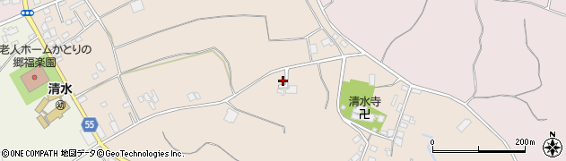 千葉県香取市虫幡1201周辺の地図
