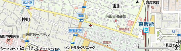 武蔵野銀行飯能支店 ＡＴＭ周辺の地図
