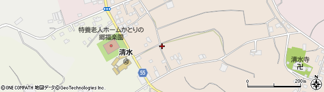 千葉県香取市虫幡1039周辺の地図