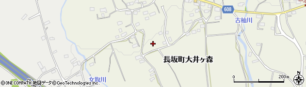 山梨県北杜市長坂町大井ヶ森1348周辺の地図