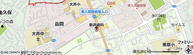 埼玉県ふじみ野市大井1081周辺の地図