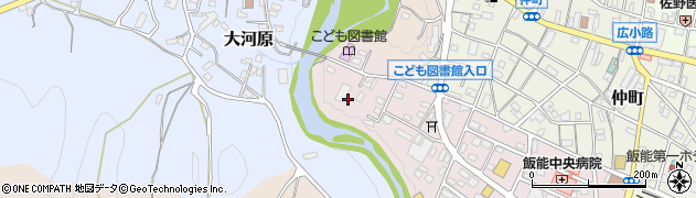 埼玉県飯能市稲荷町24周辺の地図