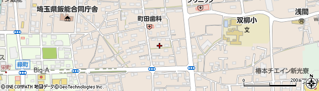 埼玉県飯能市双柳590周辺の地図