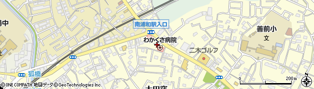 埼玉県さいたま市南区太田窪1962周辺の地図