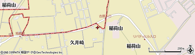 千葉県成田市久井崎384周辺の地図