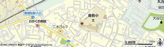 埼玉県さいたま市南区太田窪2500周辺の地図