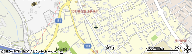 埼玉県川口市安行330周辺の地図