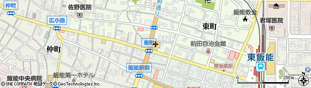 カラオケ館 飯能店周辺の地図