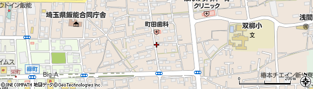 川口屋クリーニング飯能店周辺の地図