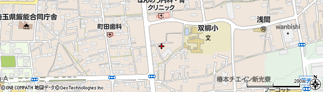埼玉県飯能市双柳1218周辺の地図