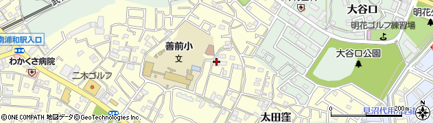 埼玉県さいたま市南区太田窪2605周辺の地図