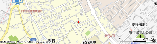 埼玉県川口市安行215周辺の地図