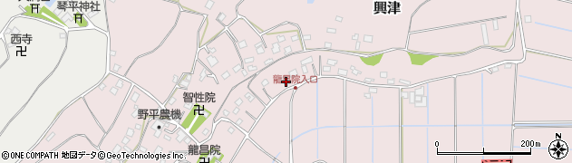 千葉県印旛郡栄町興津1091周辺の地図