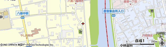 埼玉県八潮市八條4033周辺の地図
