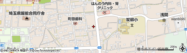 埼玉県飯能市双柳1219周辺の地図